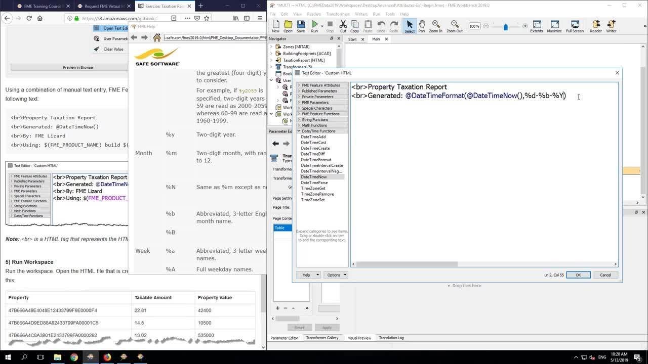 FME Desktop Advanced Day 1