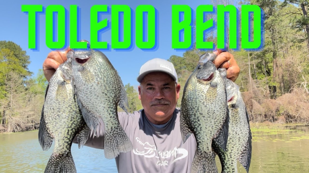 Quick Crappie Limit on Toledo Bend Lake (Popping A Cork Using My Hand Tied Hair Jigs)