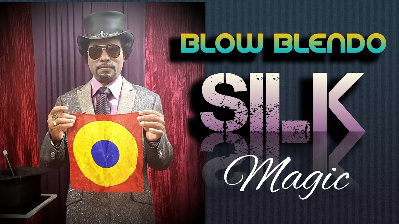 Blow Blendo Silk Magic Trick | by Dr.Gugampoo, Kuwait.
