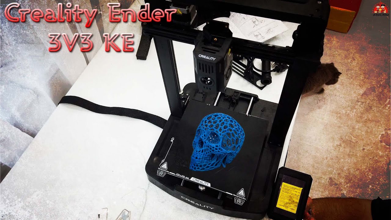 Знакомство новичка с 3D принтером Ender 3v3 KE