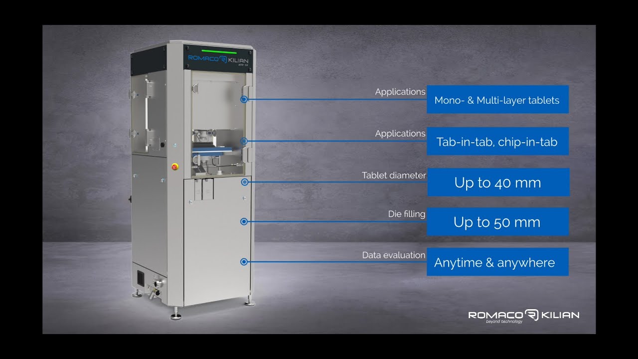R&D Compaction Simulator Kilian KTP 1X