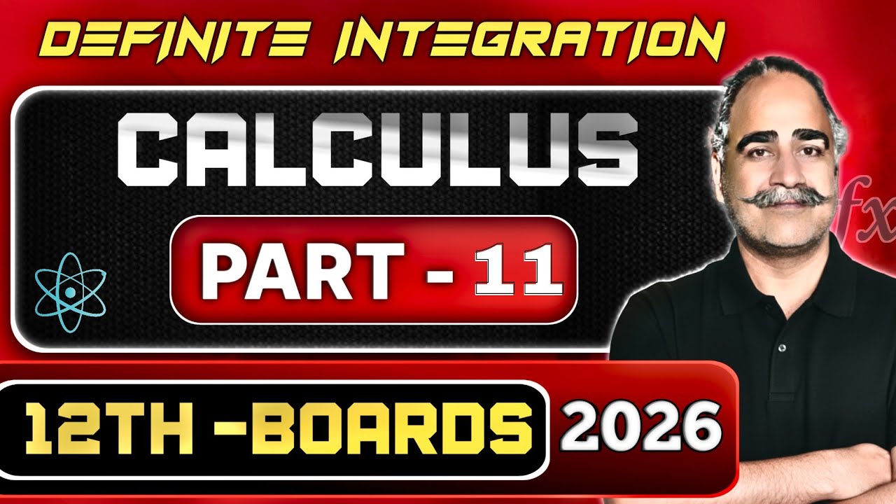 Lecture - 11 Definite Integration| JEE main-Adv | Mht -Cet | Maharashtra Board