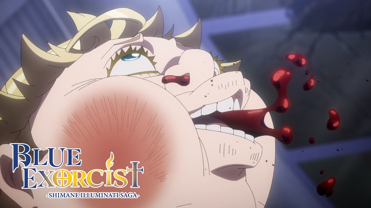 Rin Punches Michael Gedoin | Blue Exorcist -Shimane Illuminati Saga-