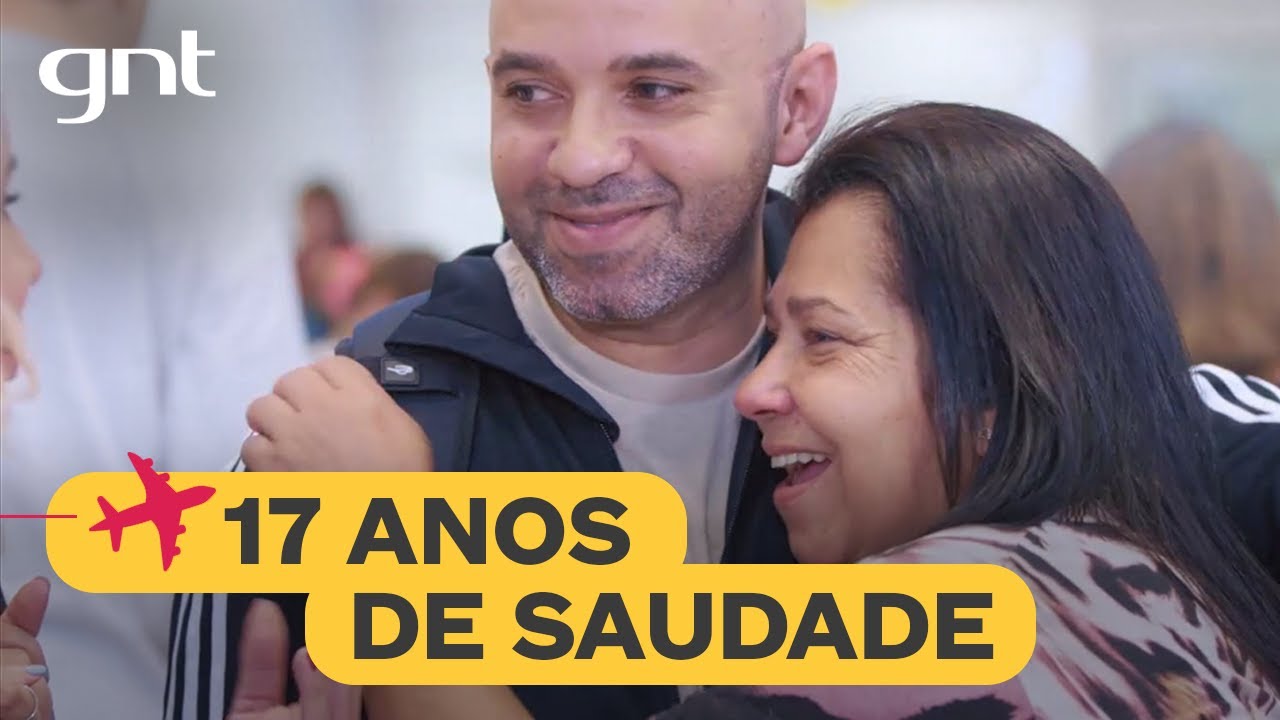 Reencontro de mãe e filho após 17 anos separados | Astrid Fontenelle | Chegadas e Partidas