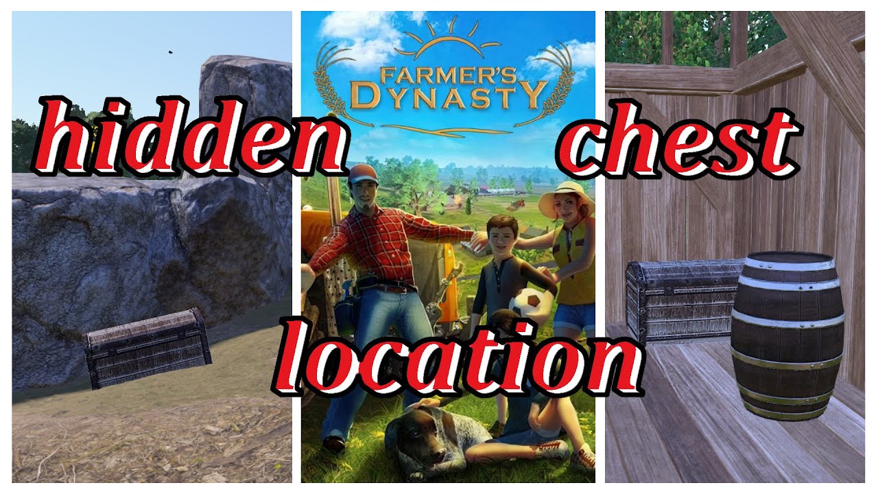 ☆☆☆ HIDDEN CHEST  / Easter EGG ☆☆ Farmer's Dynasty ☆☆☆