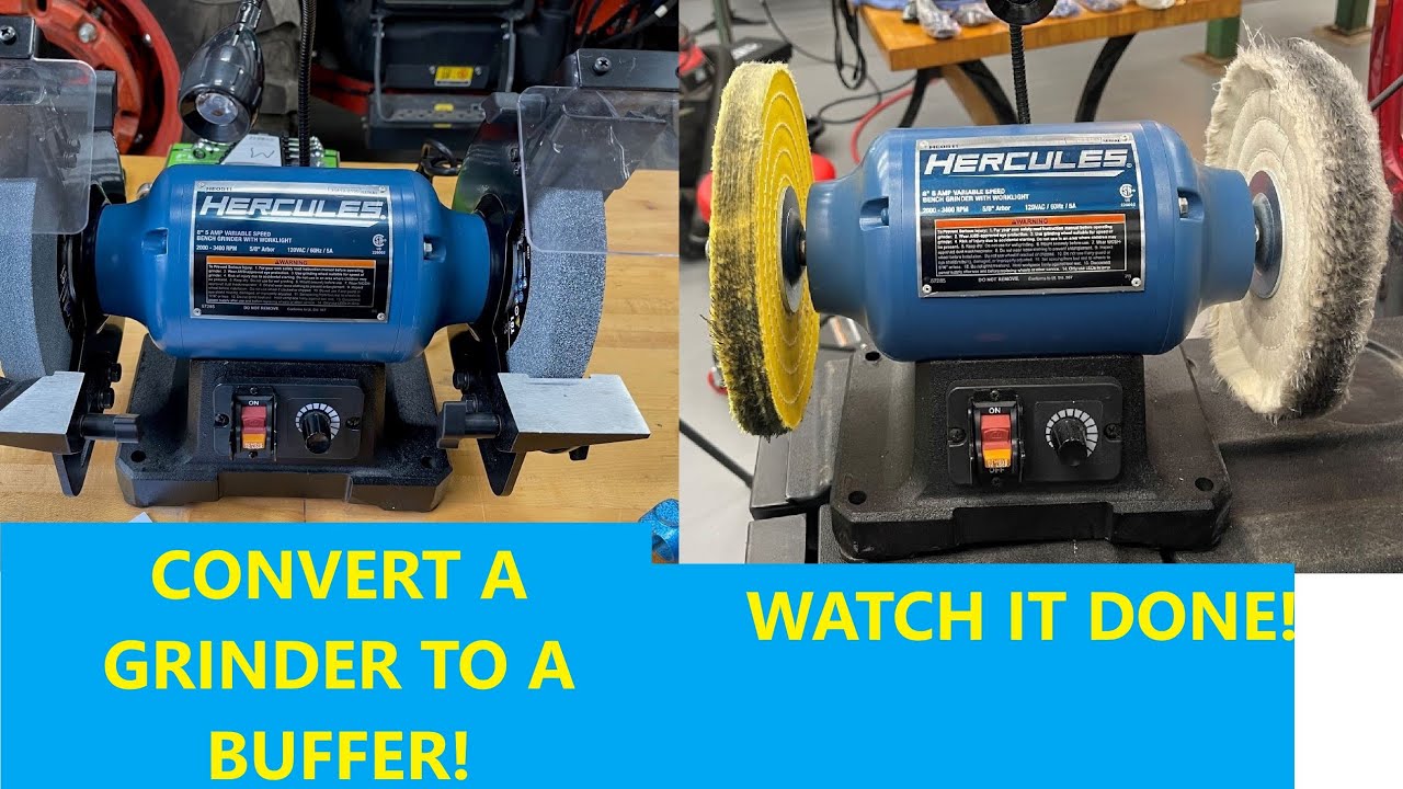Change a Grinder to a Buffer!