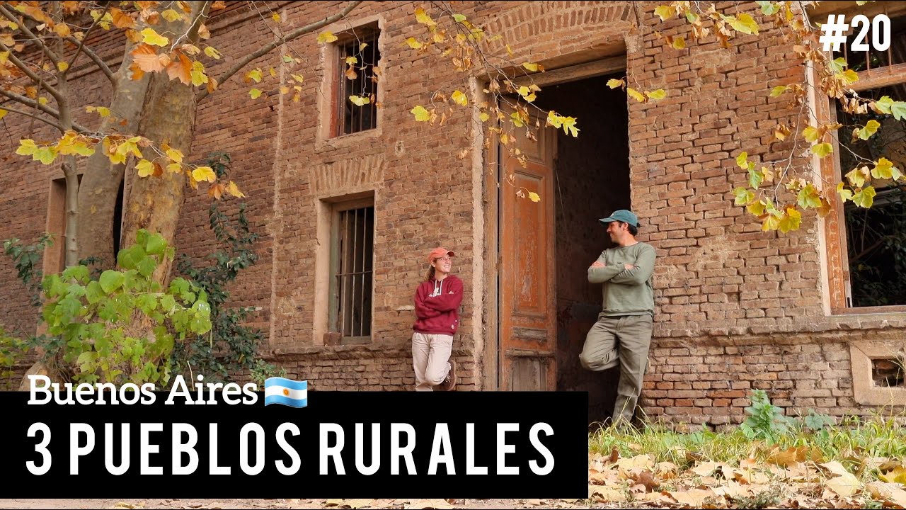 ❗❓👉¿Cómo son los PUEBLOS RURALES en la Provincia de  BUENOS AIRES? 🍂 ABRIENDOHUELLASXELMUNDO 🌎