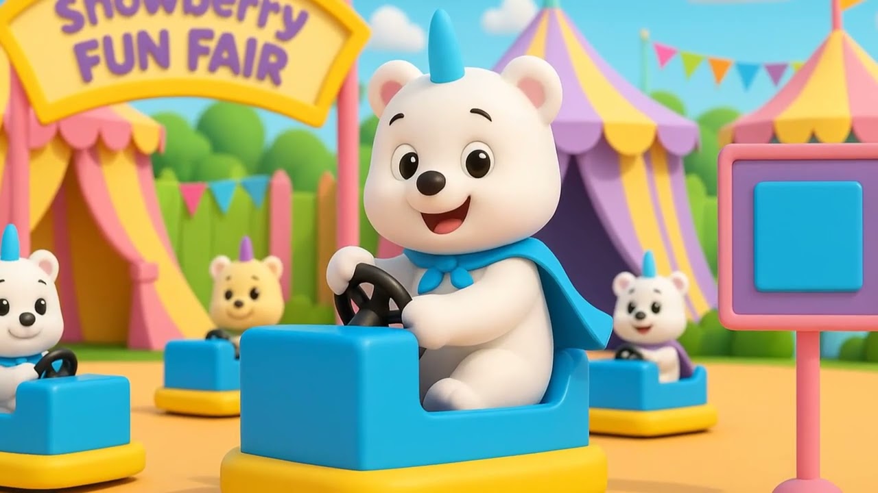 “🎡 Learn Colors & Shapes at the Snowberry Fun Fair!”