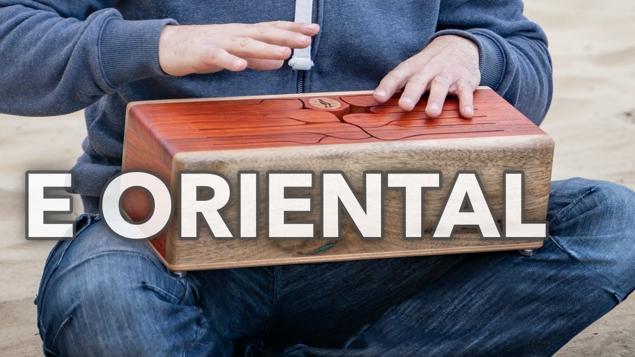 WoodPack Wooden Tongue Drum - E ORIENTAL Tuning