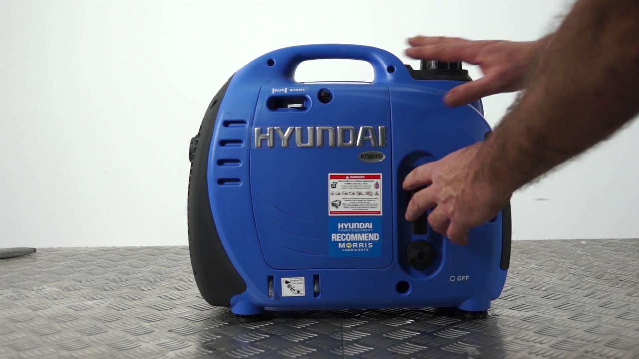 Hyundai 1000W Portable Petrol Inverter Generator HY1000Si Unboxing & Assembly Guide