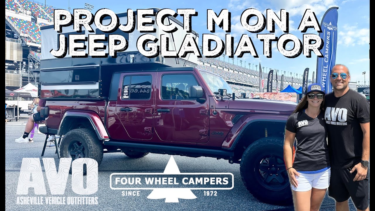 💥Four Wheel Campers Project M на Gladiator в Jeep Beach
