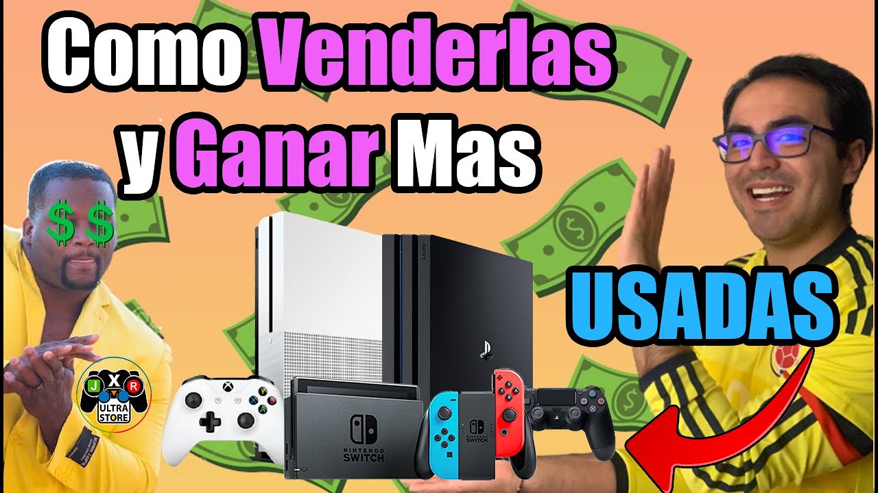 Como Vender Tu Consola USADA y Sacarle Mucho DINERO 100% REAL - Con Este Truco Me Compre Mi PC | JxR