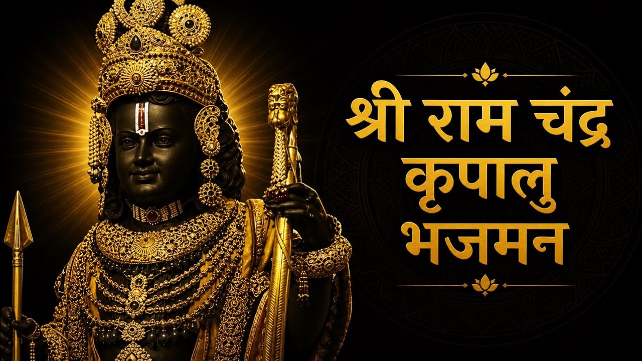 श्री राम चंद्र कृपालु भजमन | Shri Ram Chandra Kripalu Bhajman I Shree Ram Stuti | Ram Bhajan
