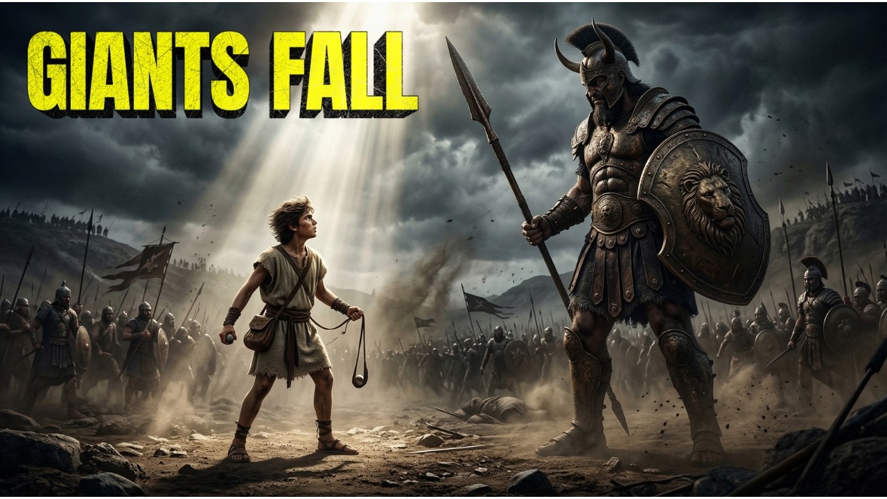 DAVID VS GOLIATH ⚔️ 1 Hour Christian Trap Gospel Workout Mix | Giants Fall | Spiritual Warfare Music