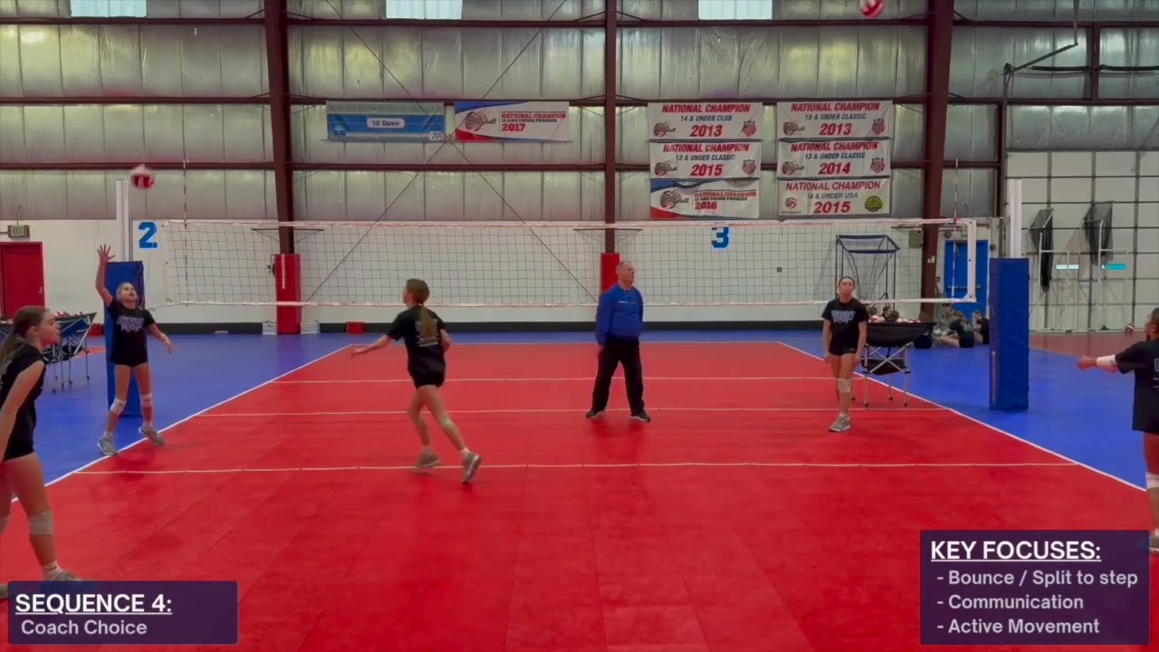 JVA Coach to Coach Video of the Week: X Drill