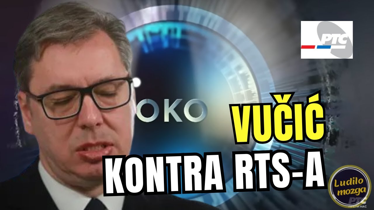 Vučić protiv RTS-a u 2025 