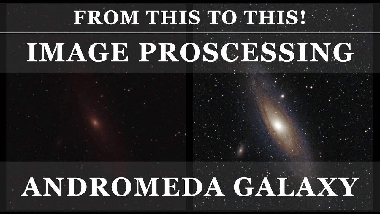 [EP.00, No sound] ANDROMEDA GALAXY (M31) Image Processing by Siril (Untracked Data)