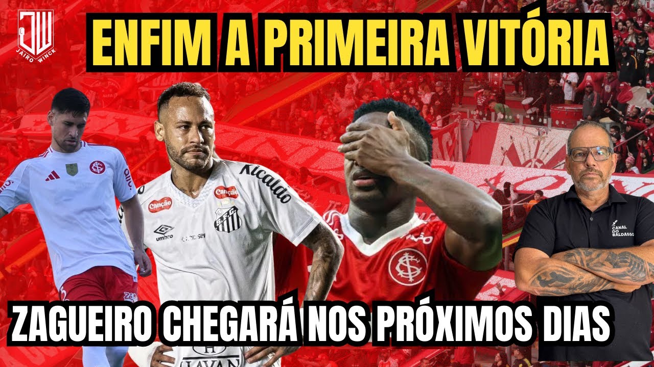 INTER MAIS CAUTELOSO NA PRIMEIRA VITÓRIA | ZAGUEIRO CHEGARÁ NOS PRÓXIMOS DIAS | JAIRO WINCK 