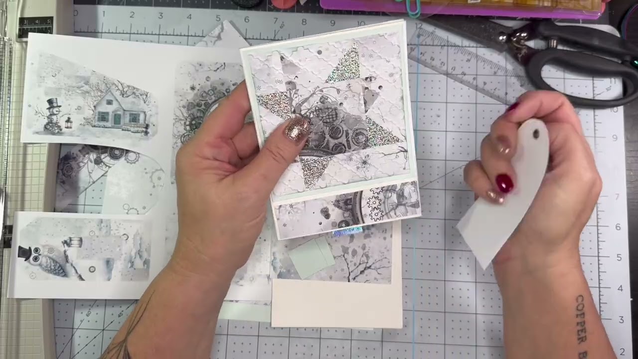 #teriscraftychristmas25 Day 30-A2 Quilt cards
