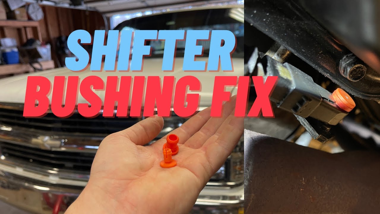 4L60E shift linkage bushing DIY fix for cheap!!!