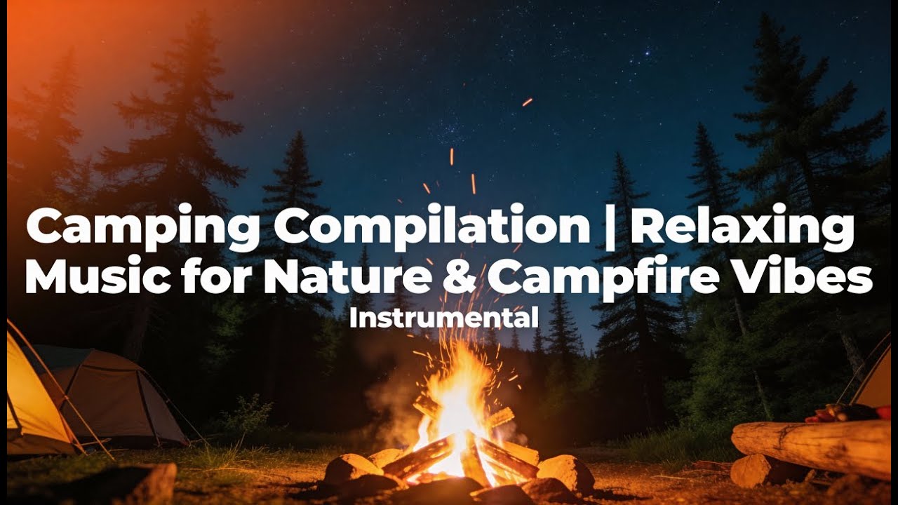 Camping Compilation | Relaxing Instrumental Music for Nature & Campfire Vibes 