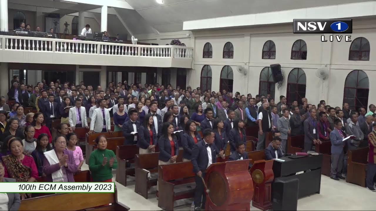 LIVE - 100th ECM Assembly 2023 Zâ Apakhyna ( Pachyh Zâ ) Dt. 18.3.2023 @ 6:30PM