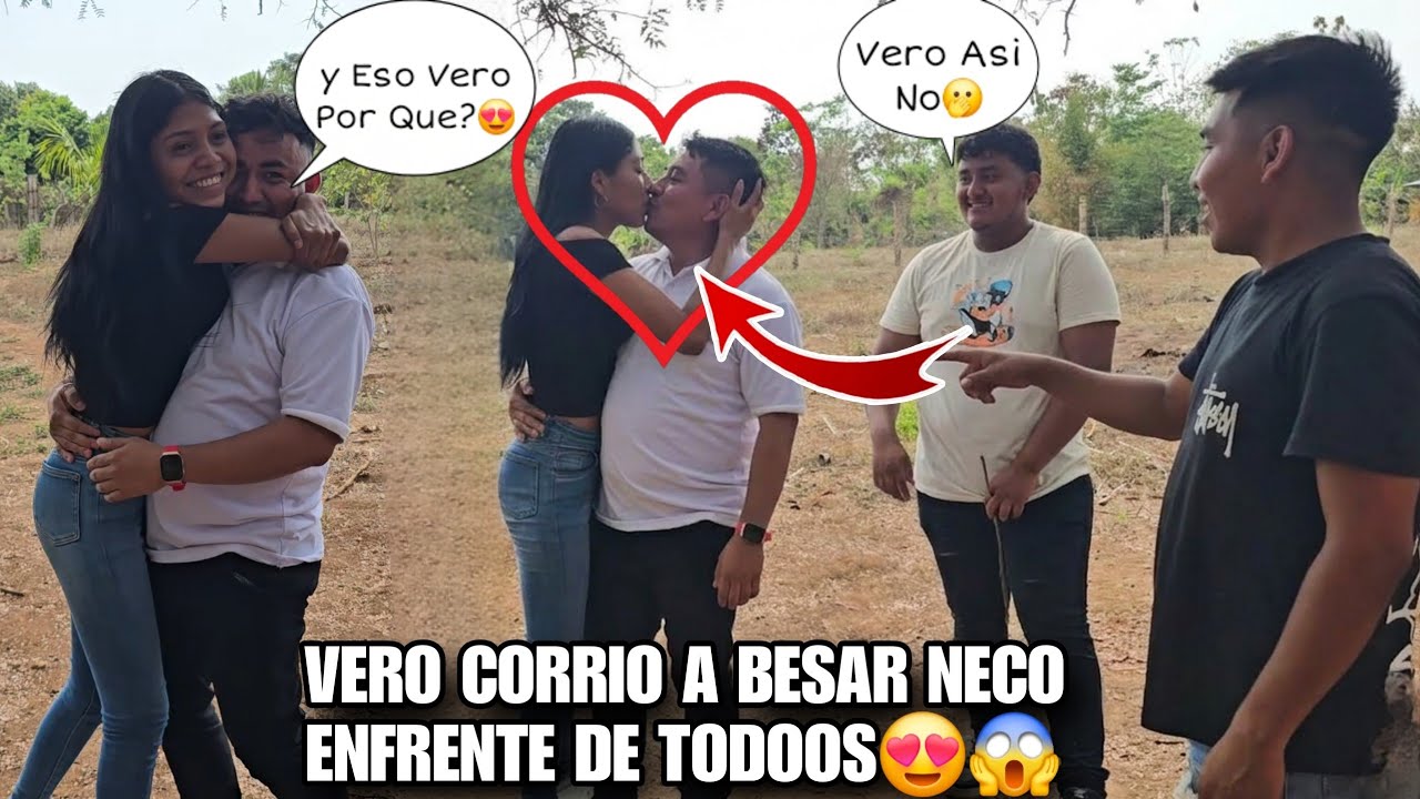 VERO Se Le Tiro Encima a NECO Al Verlo De Nuevo En El Grupo😍😱Ella Ya Lo Extrañaba Mucho Le Dijo🫢🥰