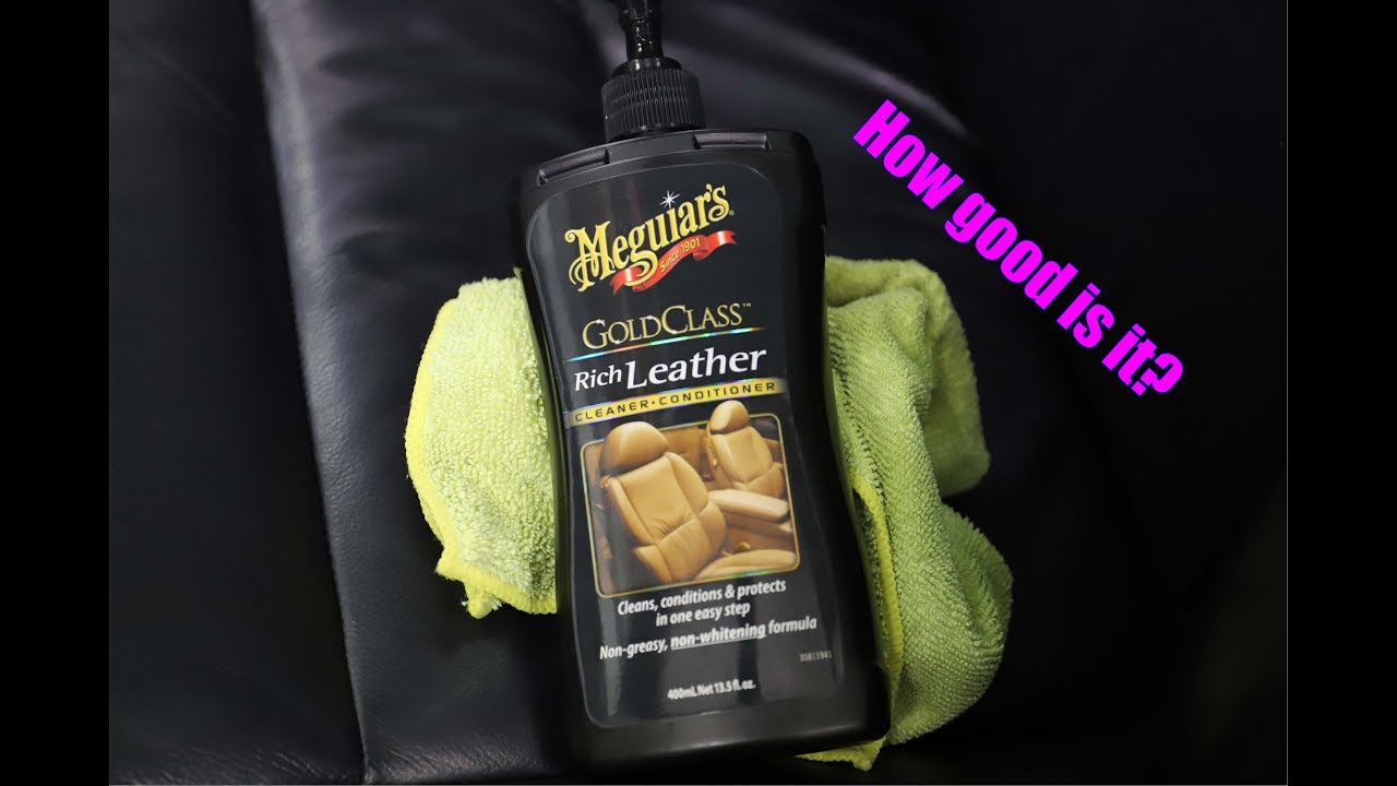 Meguiar's Leather Cleaner REVIEW