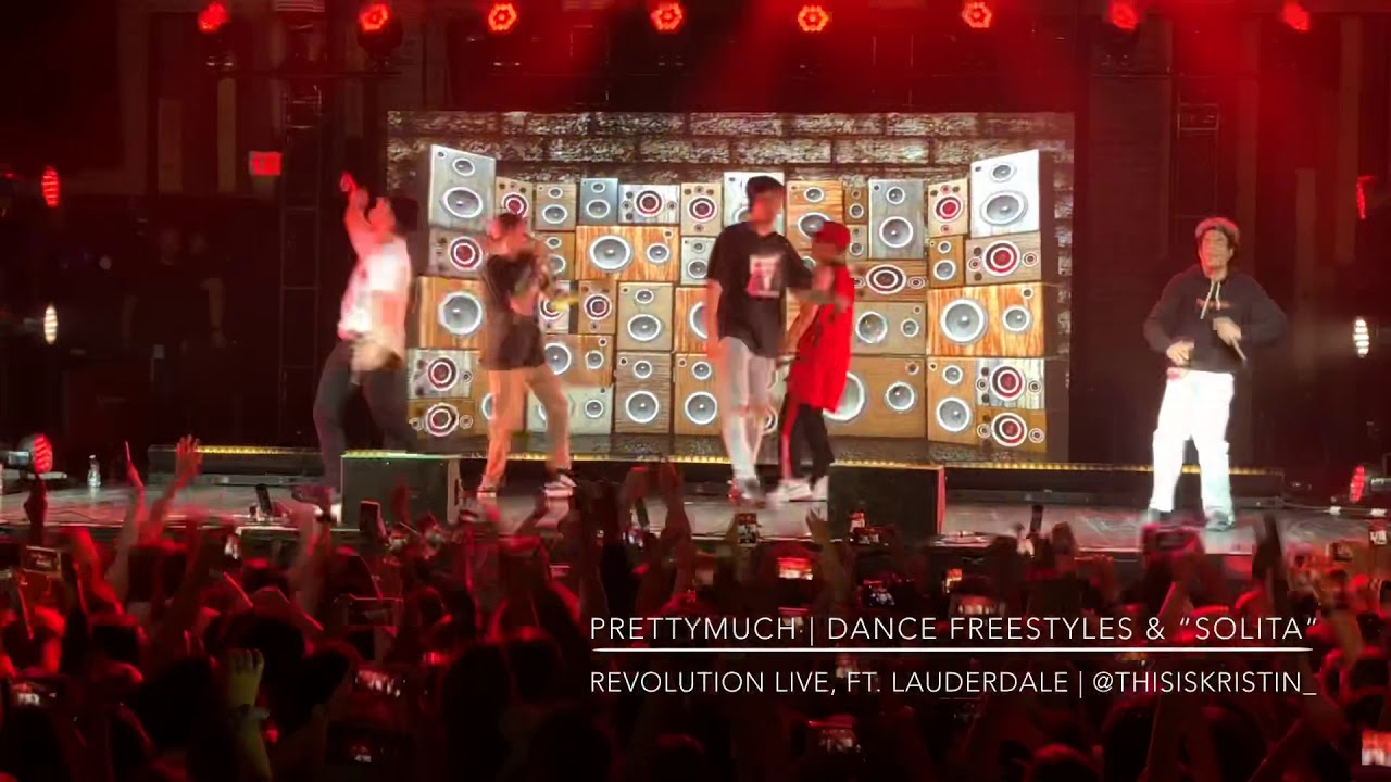 PRETTYMUCH | Dance Freestyles & “Solita” | Funktion Tour at Revolution Live in Ft. Laud. - 10/29/18