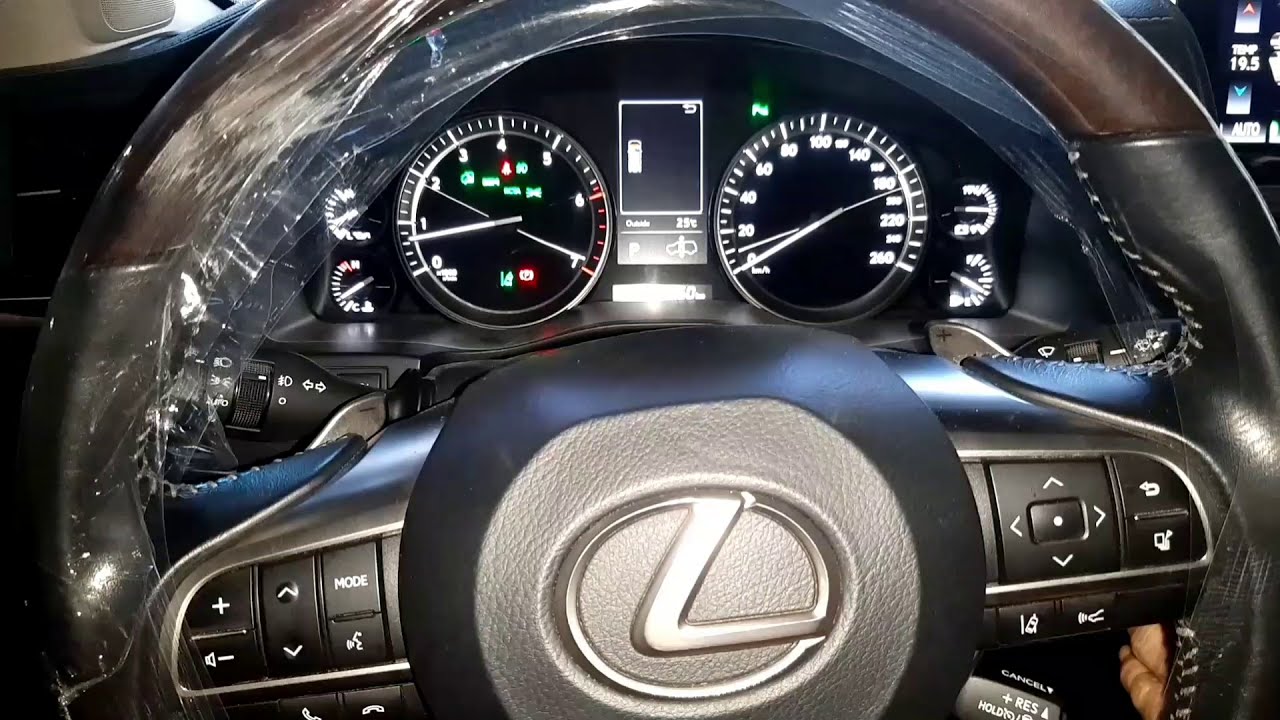 Lexus LX570 How to Reset Oil Service Maintenance