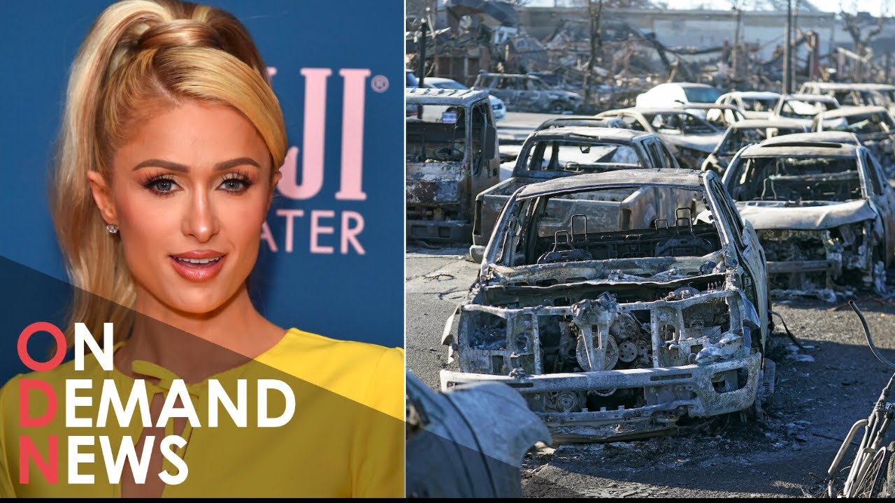'Everyone's Dead': Wildfires Devastate Maui As Paris Hilton Holidays Nearby