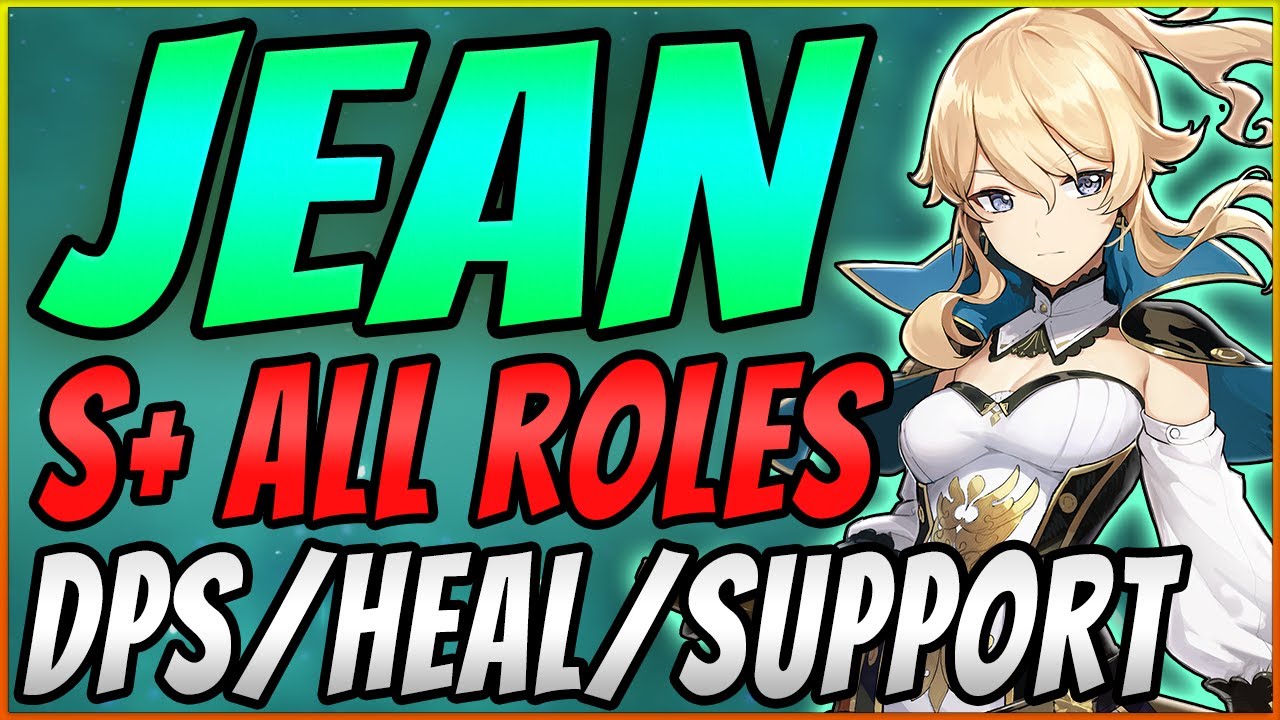Jean Character Guide | EVERY BUILD WORKS: DPS / Healer / Support | Ultimate Hybrid | Genshin Impact