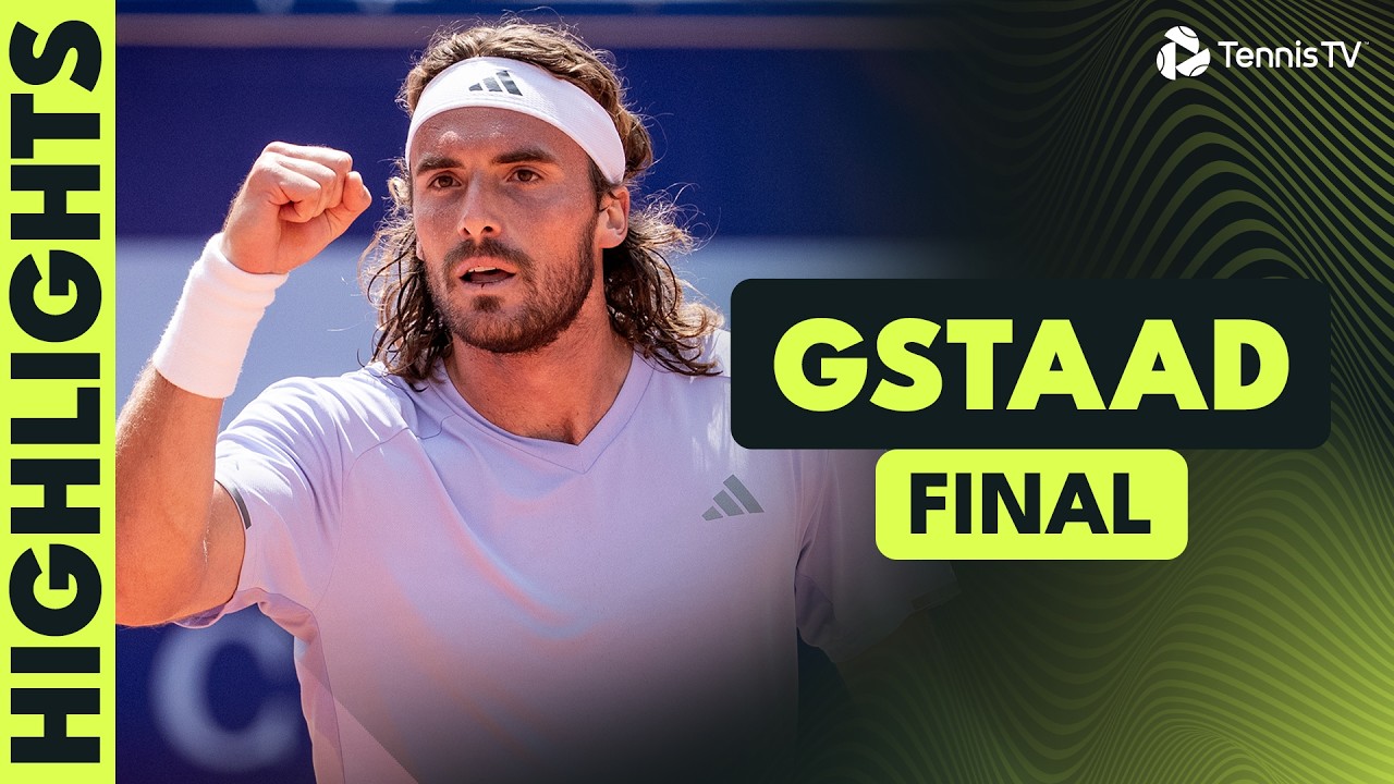 Stefanos Tsitsipas vs Raphael Collignon For The Title 🏆 | Gstaad Highlights 2026
