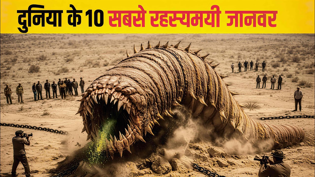 दुनिया के 10 सबसे रहस्यमयी जानवर | Top 10 Mysterious Animals in the World | @NatureStory95 