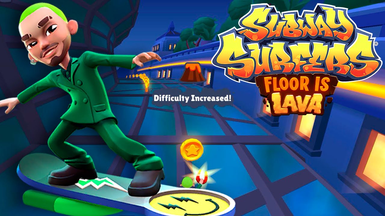 Floor Is Lava - No Floor Challenge! Subway Surfers Seoul 2023