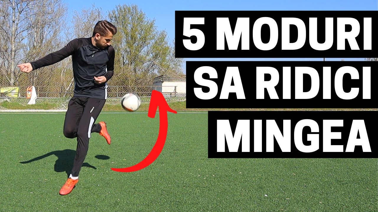 CELE MAI TARI MODURI SA RIDICI MINGEA LA FOTBAL | TOP 5 MODURI SA RIDICI MINGEA | IMPROVED FOOTBALL