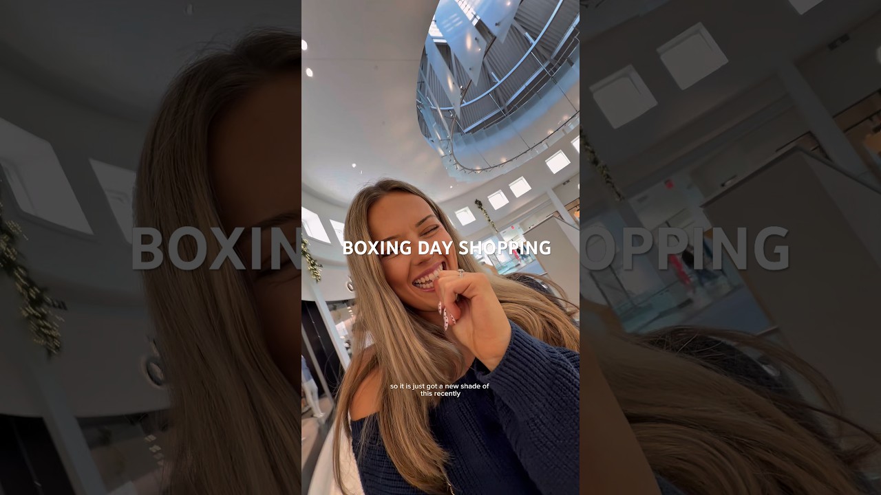 Шоппинг в День подарков #shop #shopwithme #boxingday #vlog