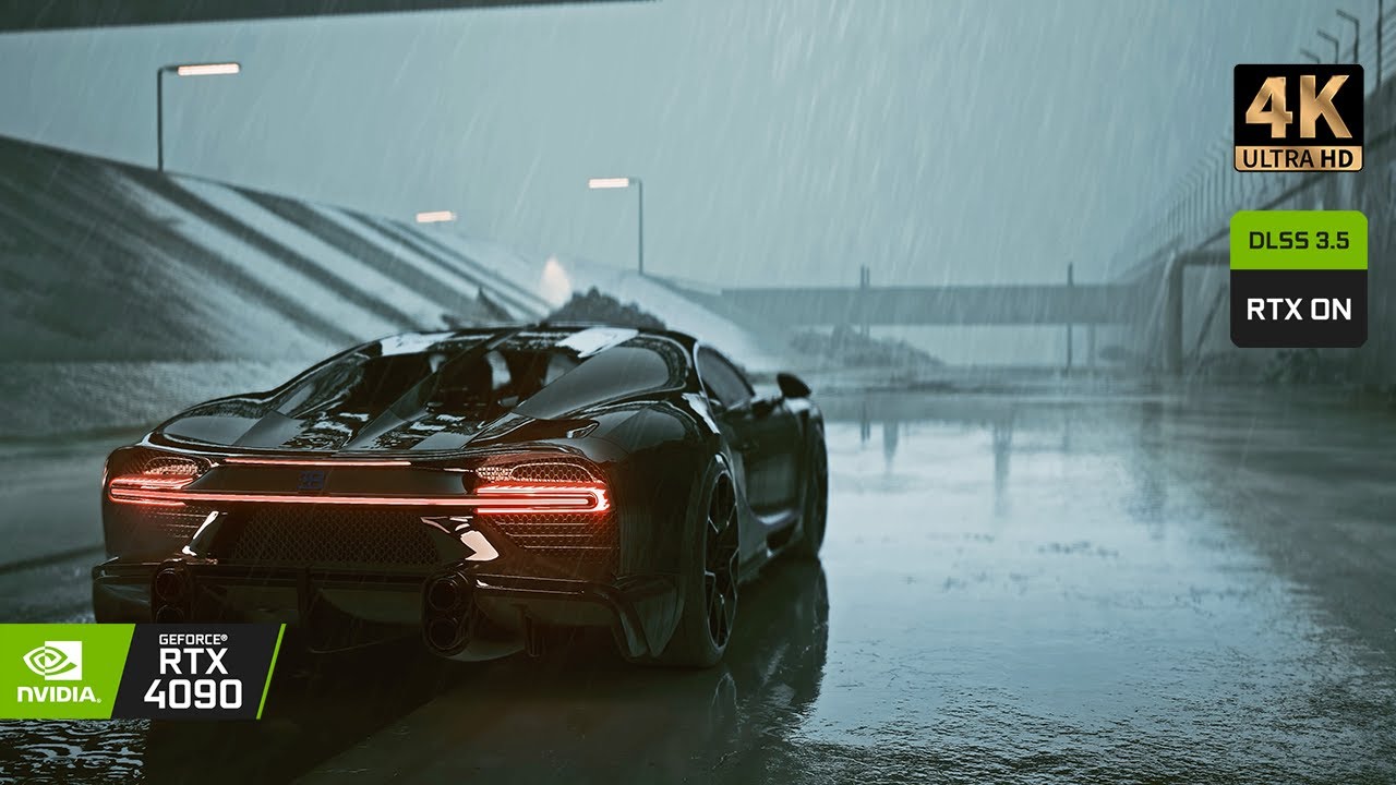 [4K] Cyberpunk 2077 | Driving in Night City on Update 2.1 | Ray Tracing Overdrive Mode