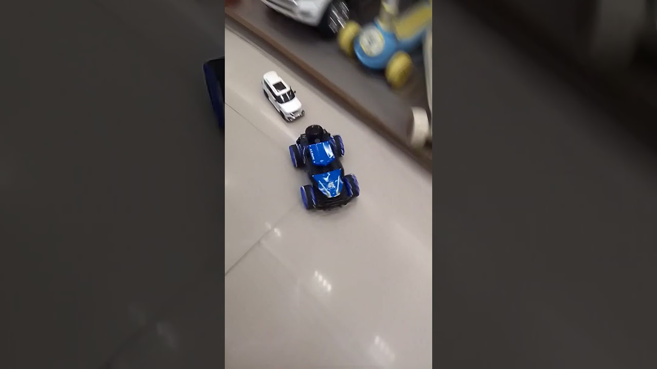 RC Stunt Car with Land cruiser remote control & music/Light ASMR