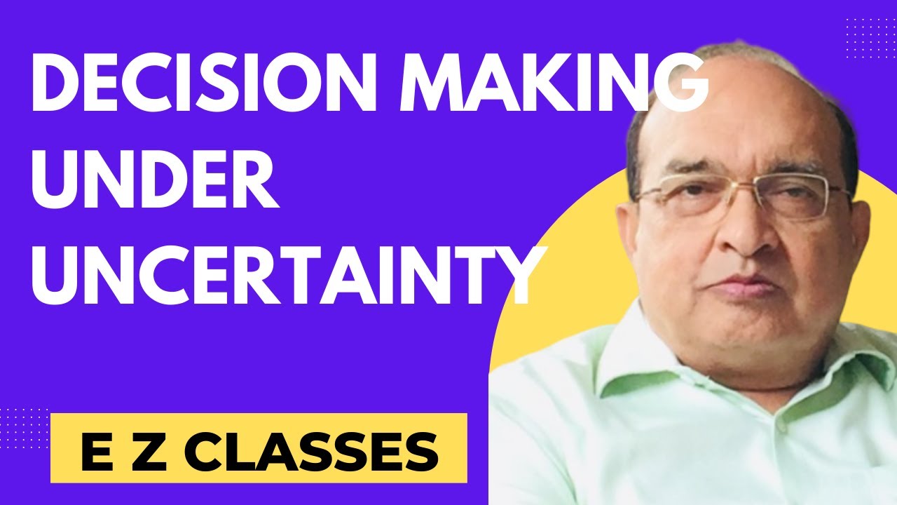 Decision Making Under Uncertainty (HINDI)