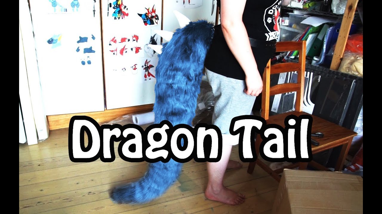 //Tutorial #28// Dragon Tail for Fursuits + PDF Pattern