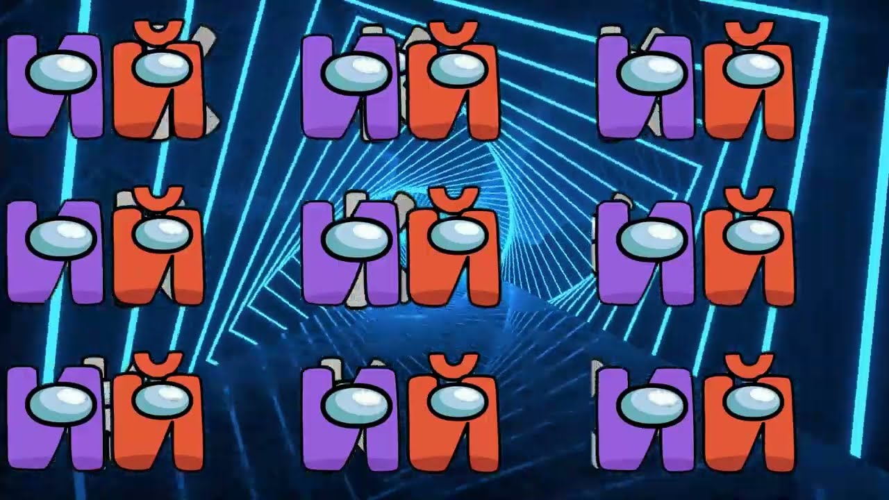 🔴RUSSIAN AMONG US ALPHABET