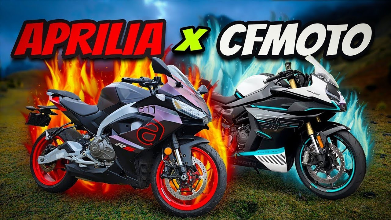 Por fin le GANAN a CFMOTO | Comparativa 450NK vs Aprilia RS 457