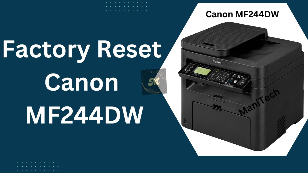 Сброс настроек к заводским MF244dw | Сброс настроек к заводским MF244dw | Форматирование принтера...