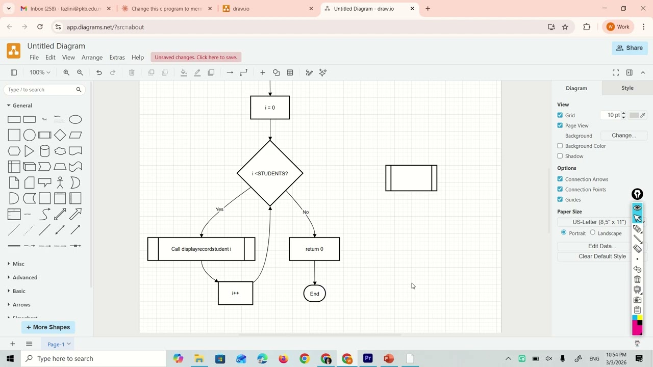 Cara buat flowchart guna AI