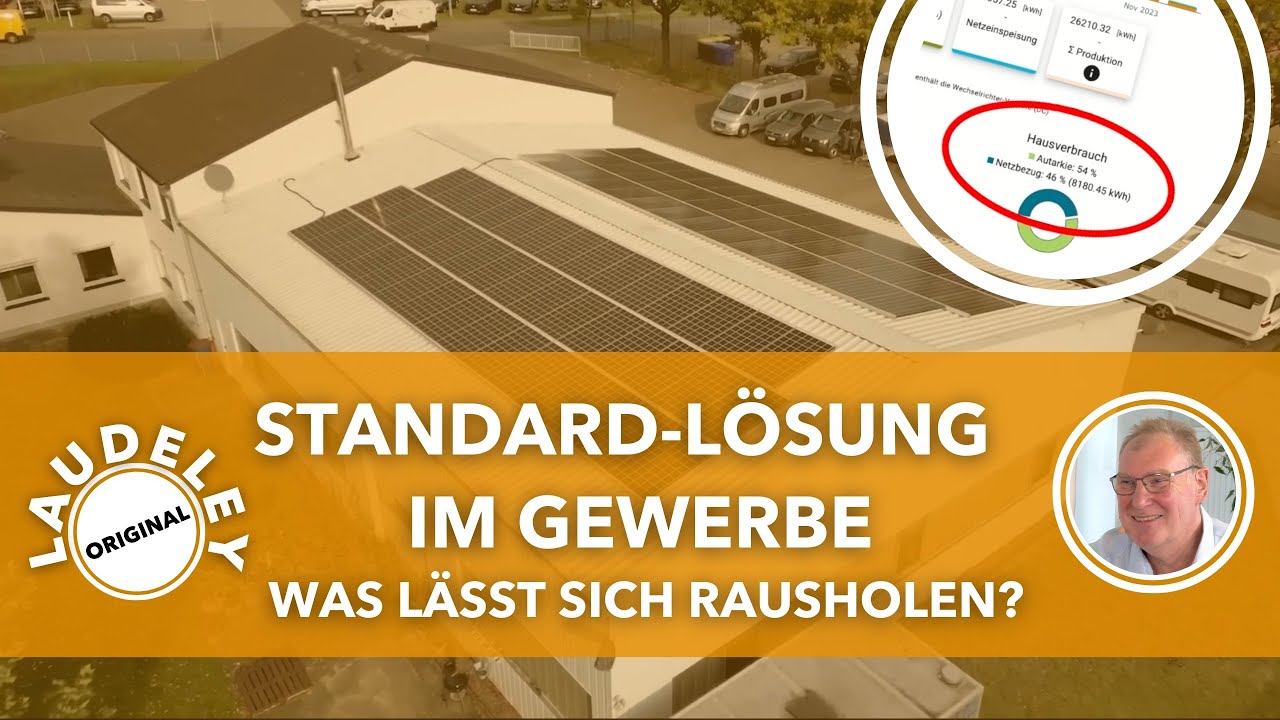 LAUDELEY: STANDARD-LÖSUNG IM GEWERBE - WAS LÄSST SICH RAUSHOLEN?