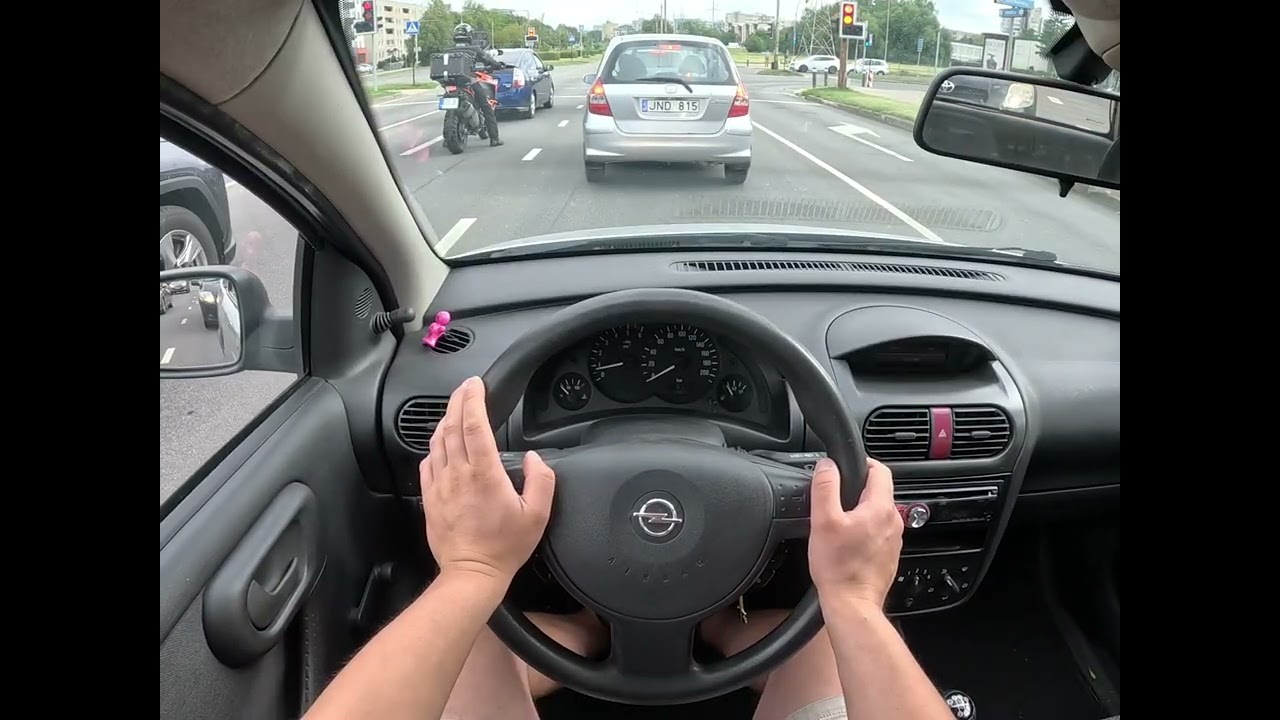2003 Opel Corsa C 1.7 DTI 55 POV Test Drive  Video