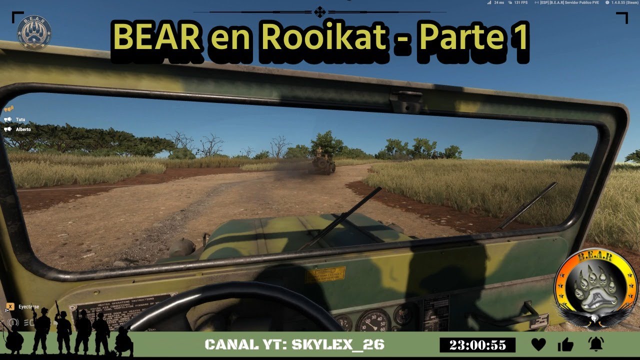 PRIMEROS ENFRENTAMIENTOS | BEAR en Rooikat – Arma Reforger