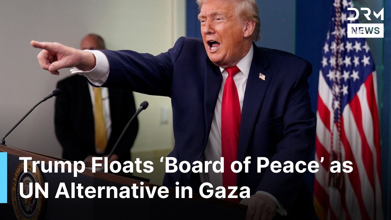 BREAKING: Trump Floats &lsquo;Board of Peace&rsquo; as UN Alternative, Says World Must Still Let Continue | AC1G