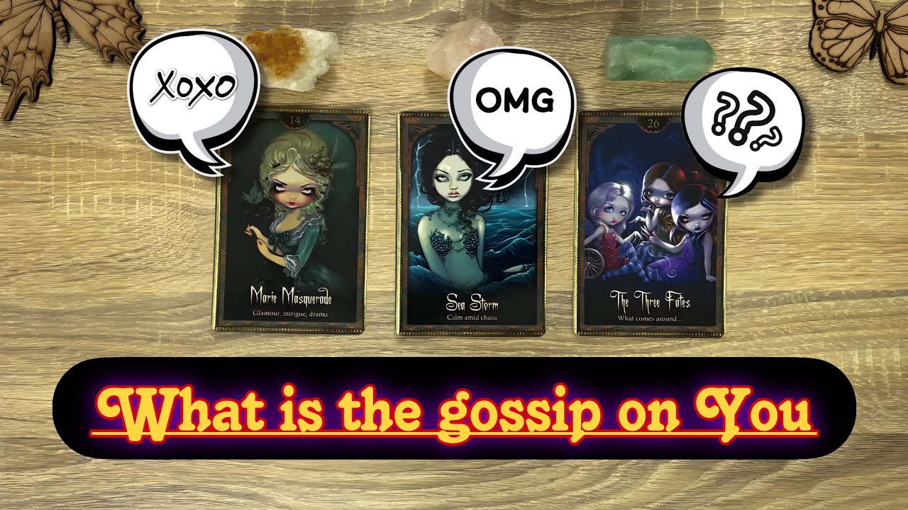 What Is The Gossip On You ~JUICY 😳☕️🔮😤 || Pick a Card Tarot Reading